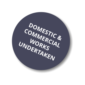 DOMESTIC & COMMERCIAL WORKS UNDERTAKEN
